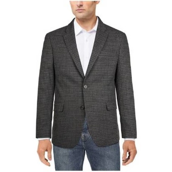 TOMMY HILFIGER Mens Navy Single Breasted, Blazer Jacket - Picture 12 of 12